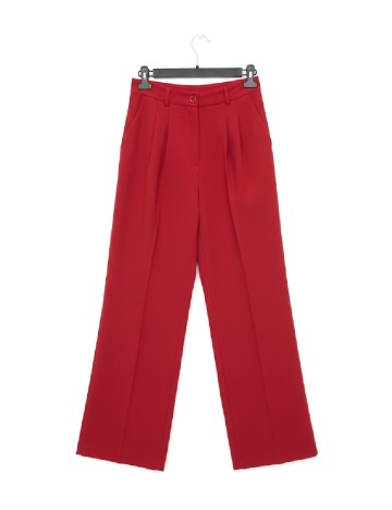 Pantaloni SHEIN, rosu