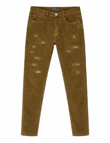 Pantaloni Zara, kaki