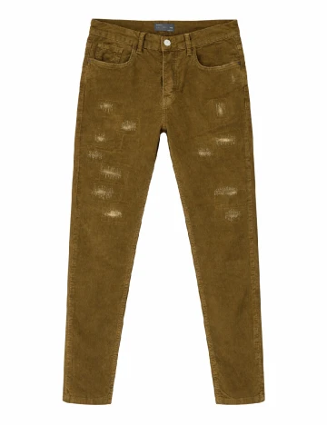 Pantaloni Zara, kaki