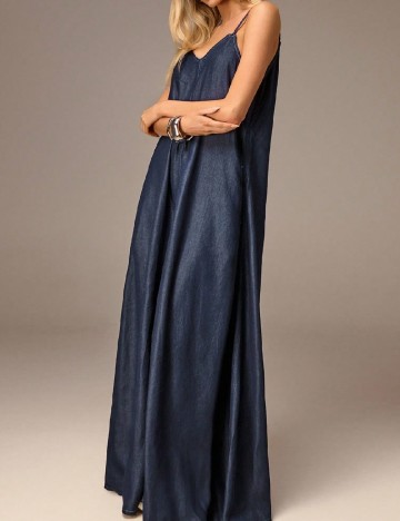 
						Rochie lunga SHEIN, bleumarin