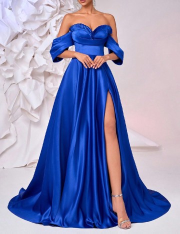 
						Rochie lunga SHEIN, albastru