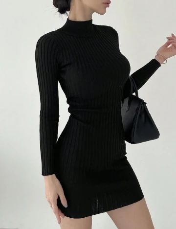 Rochie scurta Dazy, negru