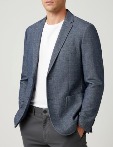 
						Sacou Pull&Bear, bleumarin