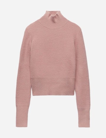 Pulover Zara, roz pudra