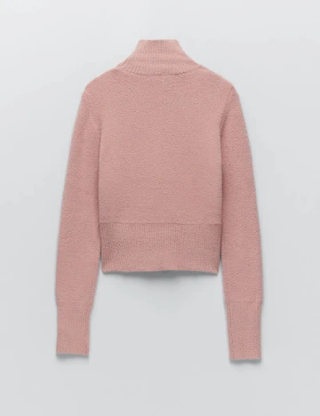 Pulover Zara, roz pudra