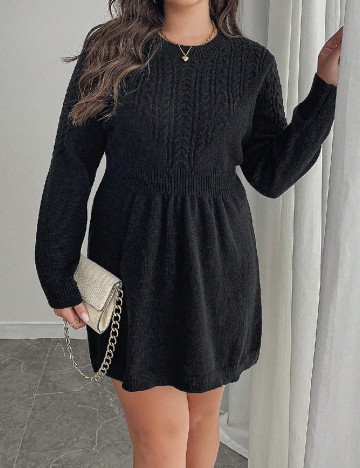 
						Rochie scurta SHEIN CURVE, negru