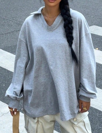 
						Bluza Oversize SHEIN, gri