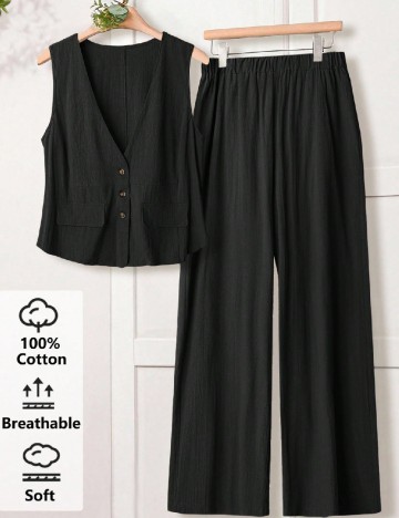 
						Compleu SHEIN CURVE, negru