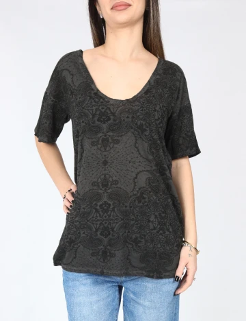 Tricou Zara, gri inchis