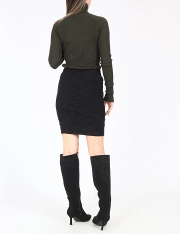 Fusta Bershka, negru