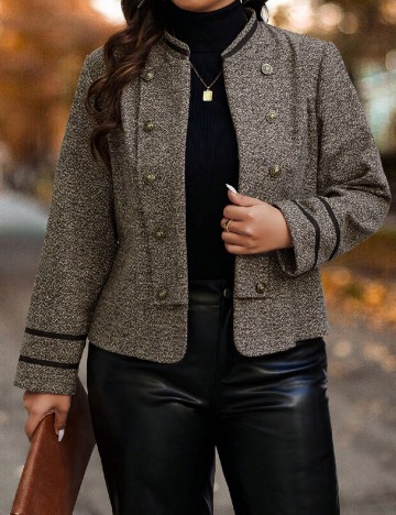 
						Jacheta SHEIN CURVE, maro