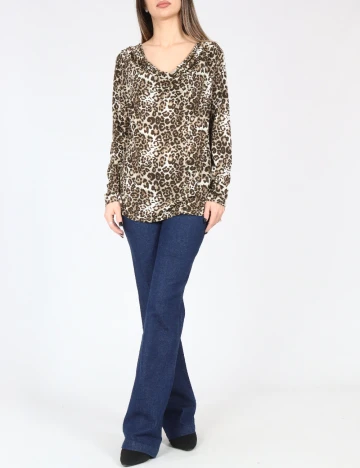 Bluza Zara, animal print