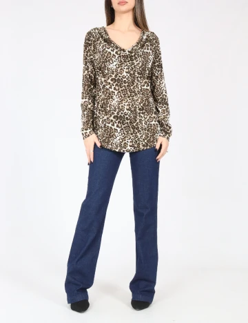 Bluza Zara, animal print