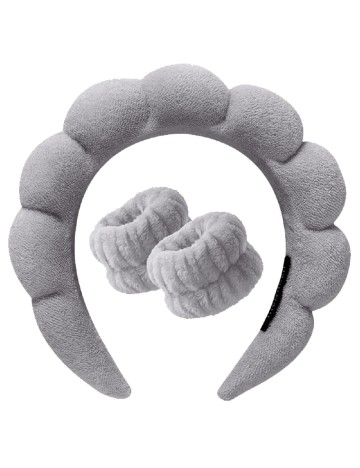 
						Set coronita si accesorii pentru incheieturi SHEIN, gri