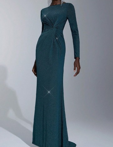 
						Rochie lunga SHEIN, turcoaz