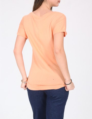 Tricou Bershka, portocaliu