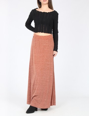 Fusta Zara, caramiziu