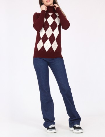 Pulover Zara, visiniu