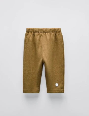 Pantaloni Zara, maro