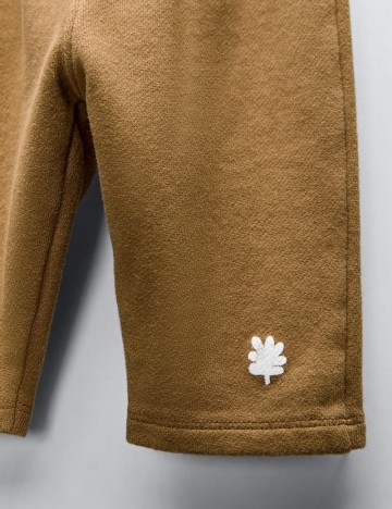 Pantaloni Zara, maro