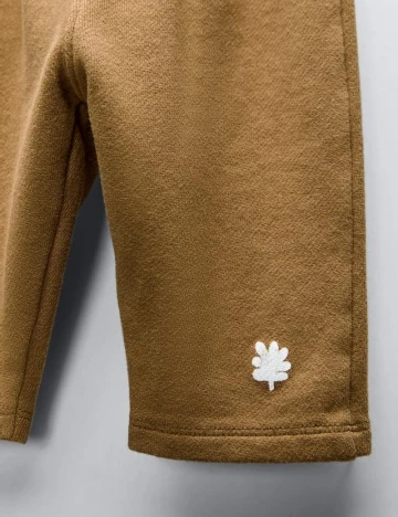 Pantaloni Zara, maro