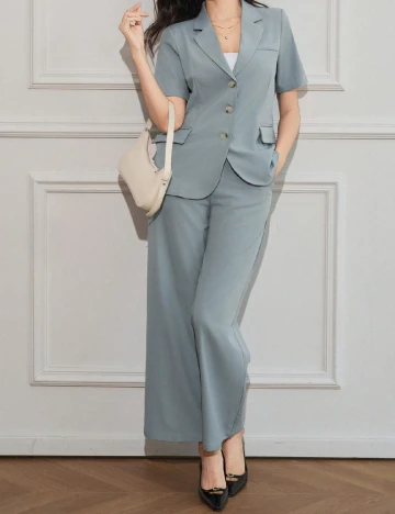 Compleu Dazy, albastru