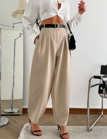 
						Pantaloni SHEIN, bej