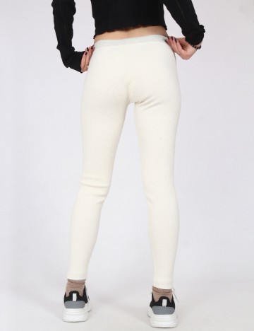 Pantaloni Zara, ecru