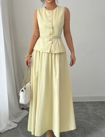 Compleu SHEIN, galben