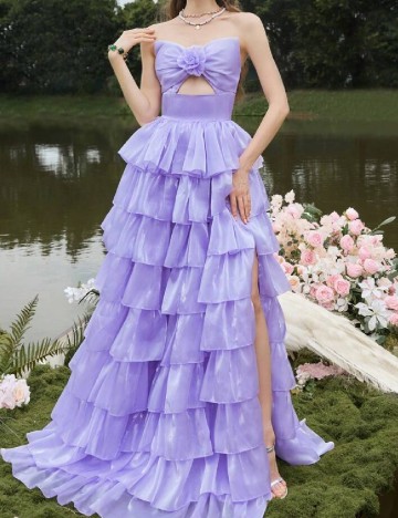 
						Rochie lunga Faeriesty, mov