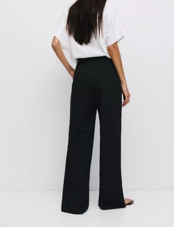 Pantaloni Pull&Bear, negru
