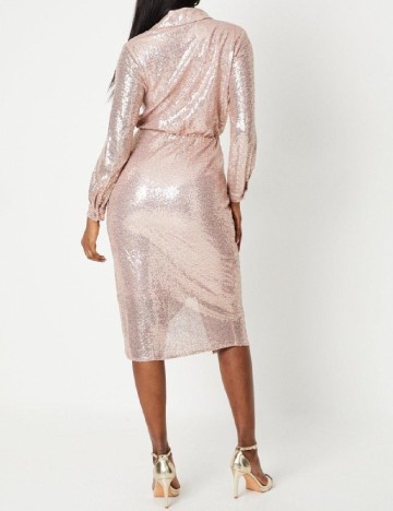 Rochie medie Coast, roz