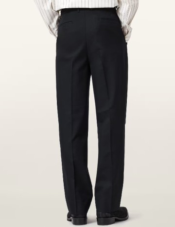 Pantaloni ALLSAINTS, negru