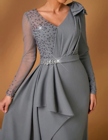 Rochie lunga SHEIN, gri