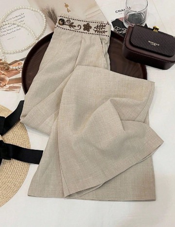 
						Pantaloni SHEIN, bej