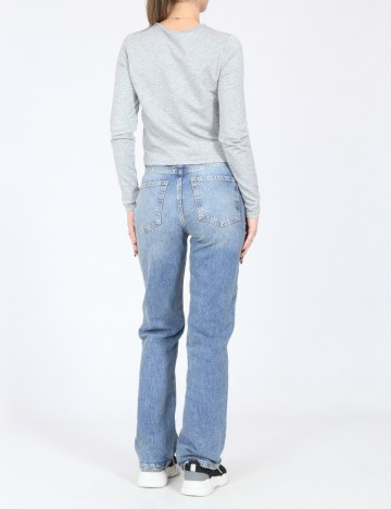 Blugi Stradivarius, albastru