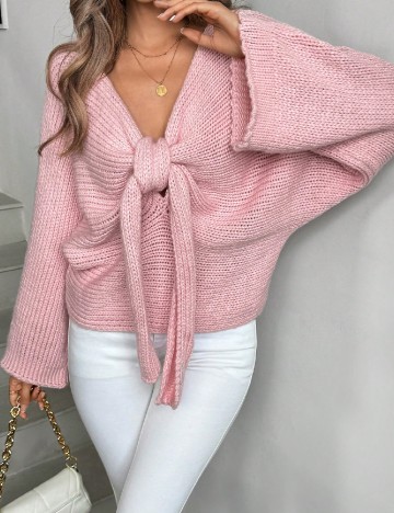 
						Pulover SHEIN, roz