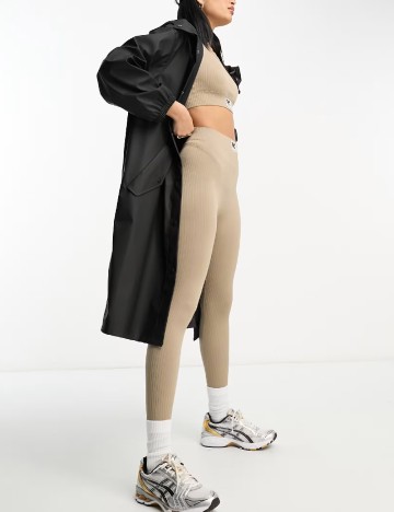 Jacheta de ploaie ASOS, negru