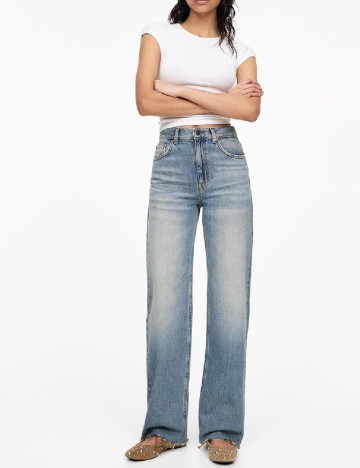 
						Blugi Pull&Bear, albastru