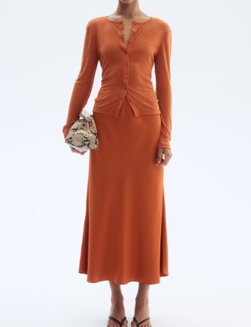 
						Bluza H&M, portocaliu