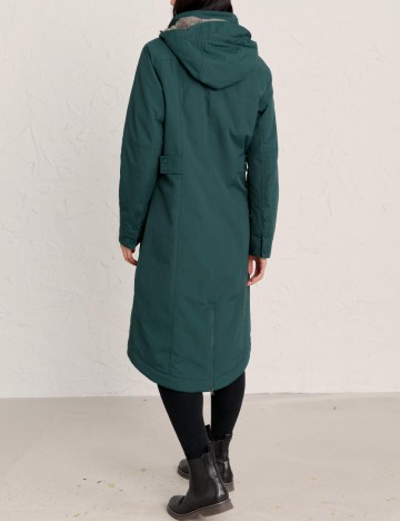 Geaca impermeabila Seasalt Cornwall, verde inchis