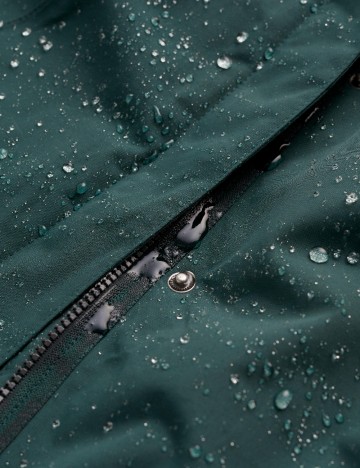 Geaca impermeabila Seasalt Cornwall, verde inchis