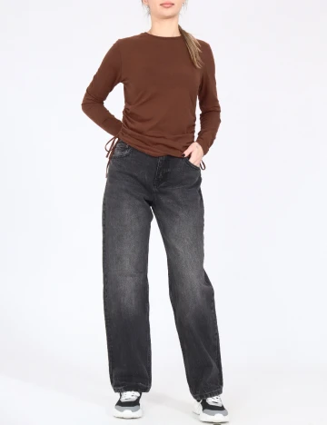 Bluza Threadbare, maro