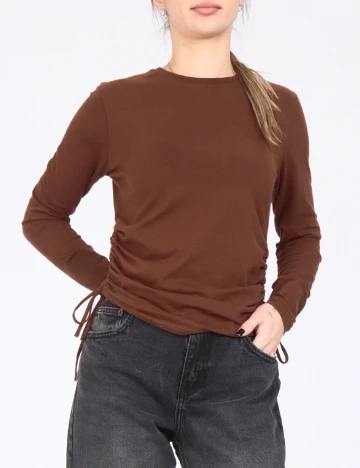 Bluza Threadbare, maro