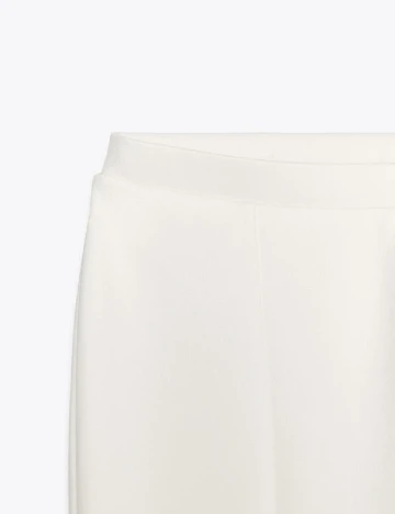 Pantaloni Zara, ecru