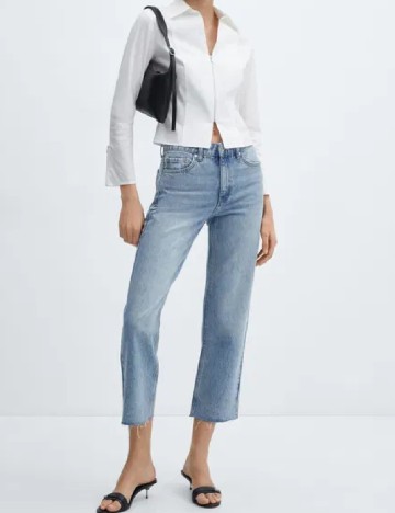 
						Blugi Mango, albastru