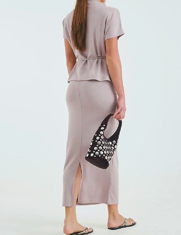 Fusta River Island, roz pudra