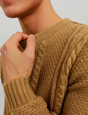 Pulover Jack&Jones, maro