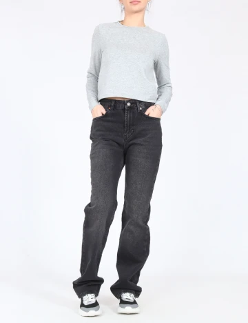 Blugi Stradivarius, negru