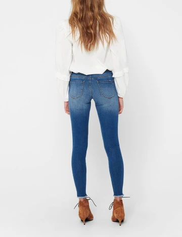 Blugi Jacqueline de Yong, albastru denim, M/32